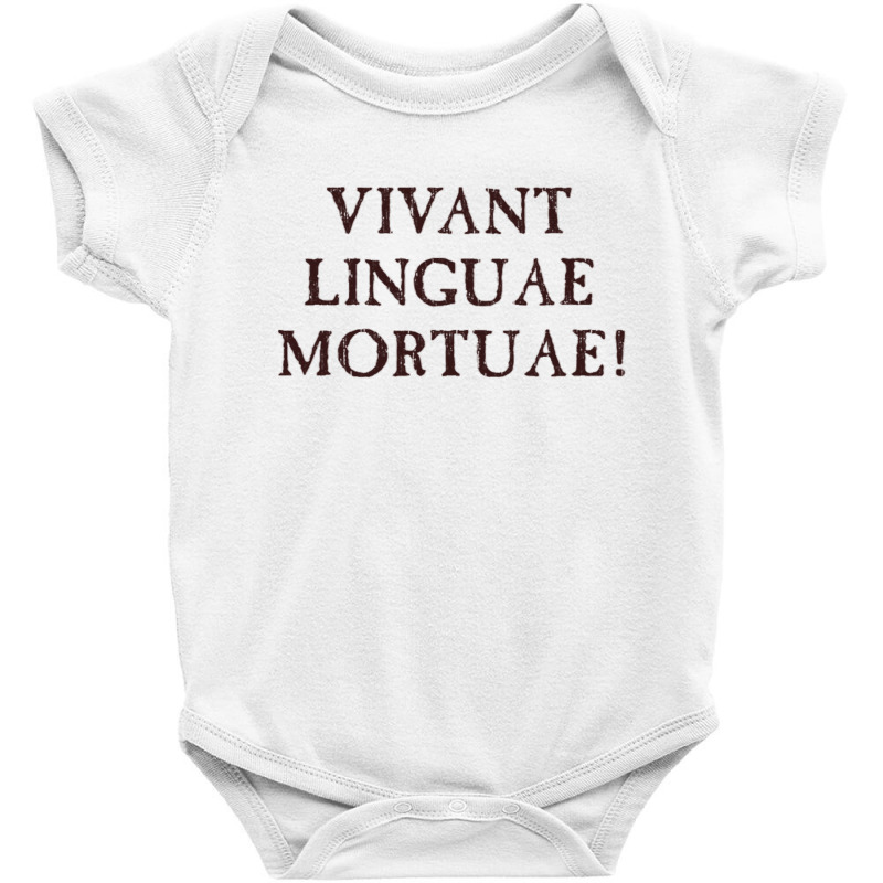 Long Live Dead Languages   Latin Baby Bodysuit by cm-arts | Artistshot