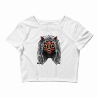 Mononoke Wolf Anime Crop Top | Artistshot