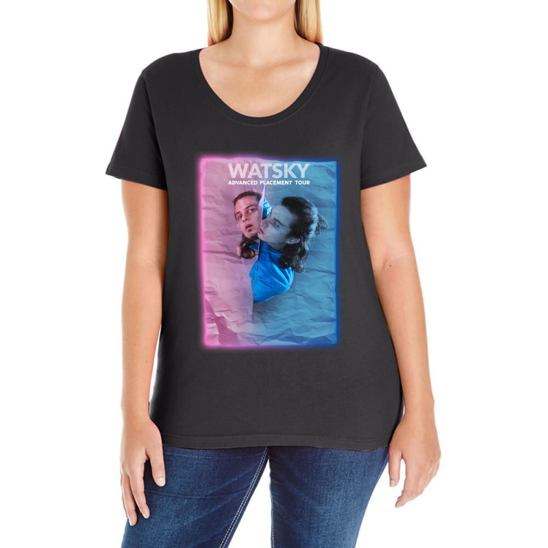 New Watsky   Advanced Placement Tour 2020 Front Ladies Curvy T-Shirt by ipahros | Artistshot