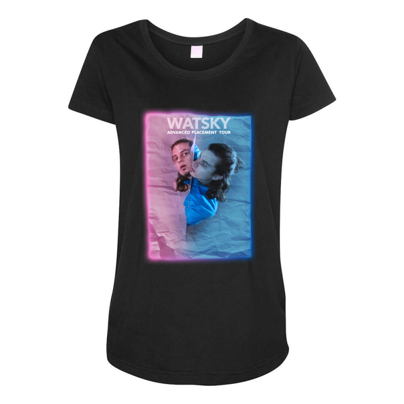 New Watsky   Advanced Placement Tour 2020 Front Maternity Scoop Neck T-shirt by ipahros | Artistshot