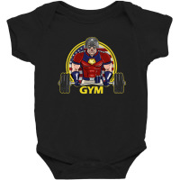 Peacemaker Gym Baby Bodysuit | Artistshot