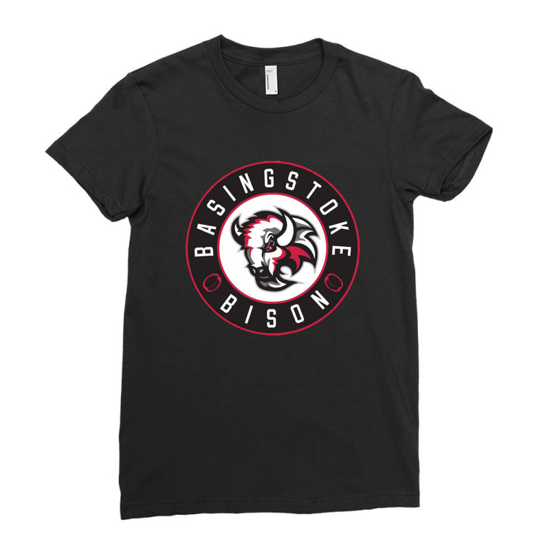 The Basingstoke Bison Classic Ladies Fitted T-Shirt by cm-arts | Artistshot