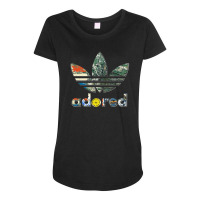 The Stone Roses Manchester Adored Sports Design Essential Maternity Scoop Neck T-shirt | Artistshot