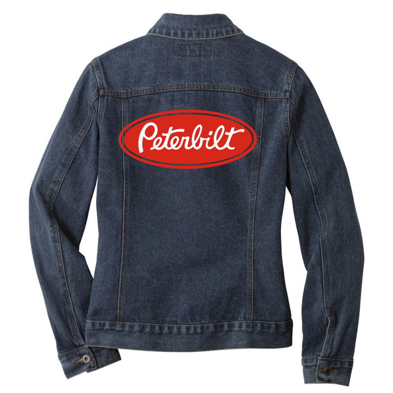 Peterbilt Ladies Denim Jacket by RoyalTees | Artistshot