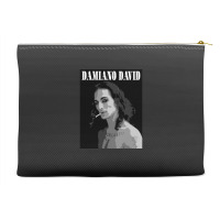 Damiano David Damiano David Illustration  Colourus Accessory Pouches | Artistshot