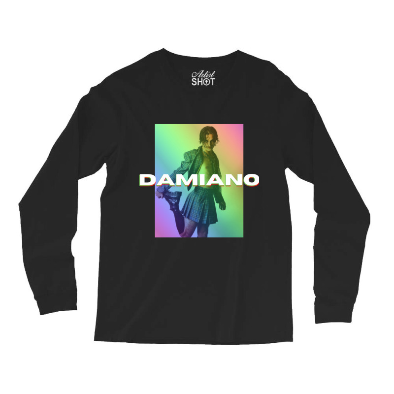 Damiano David Eurovision Damiano Eurovision  Got A Feeling Long Sleeve Shirts | Artistshot