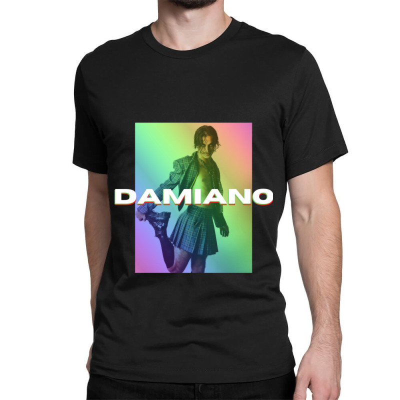 Damiano David Eurovision Damiano Eurovision  Got A Feeling Classic T-shirt | Artistshot