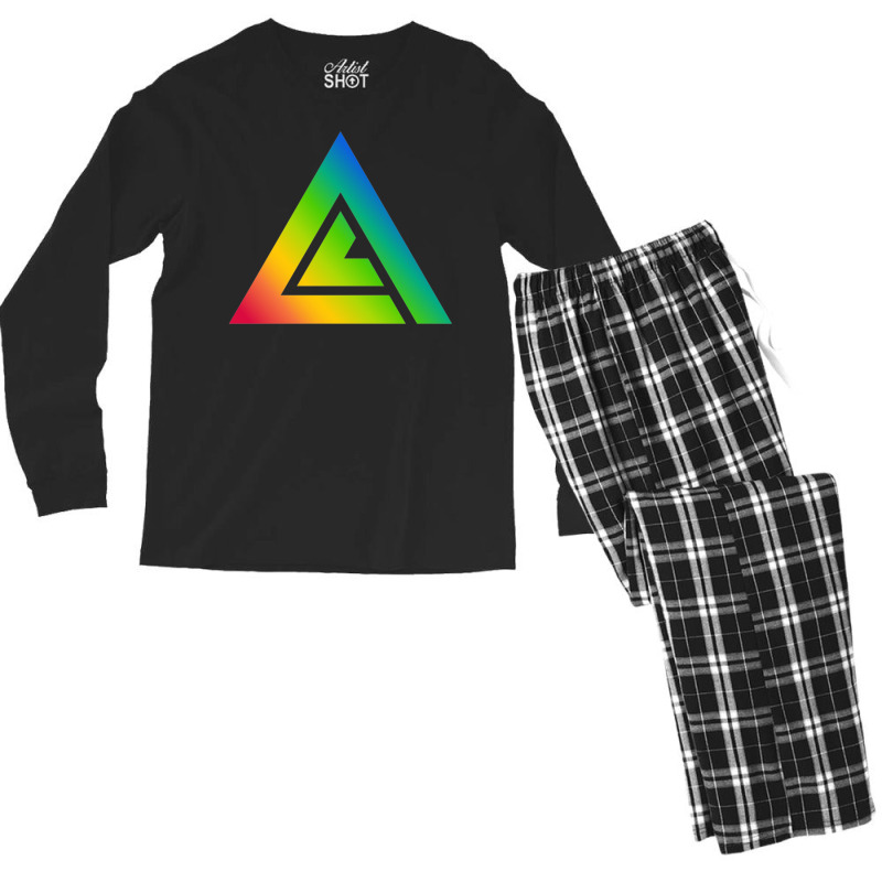 Amd Avid Audiovisual Identity Database Men's Long Sleeve Pajama Set by cm-arts | Artistshot