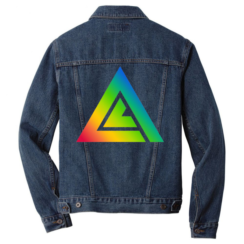 Amd Avid Audiovisual Identity Database Men Denim Jacket by cm-arts | Artistshot