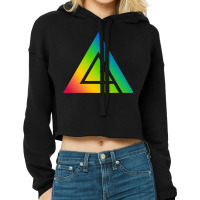 Amd Avid Audiovisual Identity Database Cropped Hoodie | Artistshot