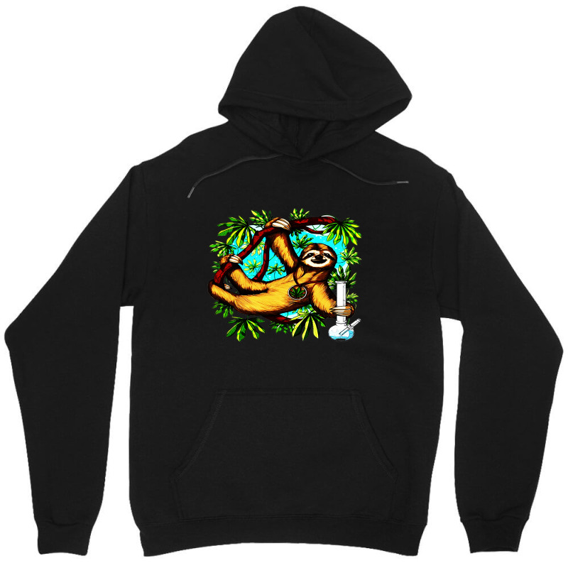 Sloth Weed Stoner Unisex Hoodie | Artistshot