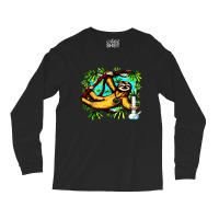 Sloth Weed Stoner Long Sleeve Shirts | Artistshot