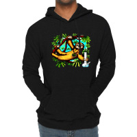 Sloth Weed Stoner Lightweight Hoodie | Artistshot