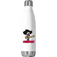 Awesome Playing  Uncle Pecos Crambone Stainless Steel Water Bottle | Artistshot