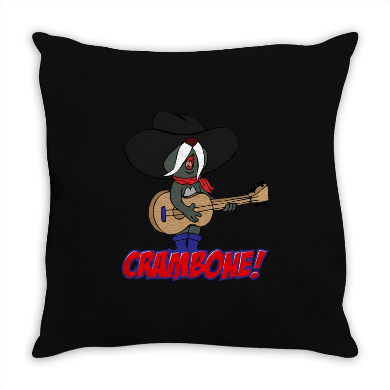 Awesome Playing  Uncle Pecos Crambone Throw Pillow | Artistshot