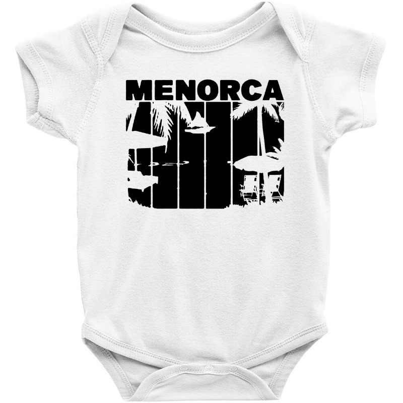 Spain Mahon Ciutadella Balearic Islands Holidays Baby Bodysuit by BananaTees | Artistshot