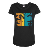 Spain Mahon Ciutadella Balearic Islands Holidays Maternity Scoop Neck T-shirt | Artistshot