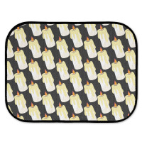 Interesting Halloween Candle Design Rear Car Mat | Artistshot