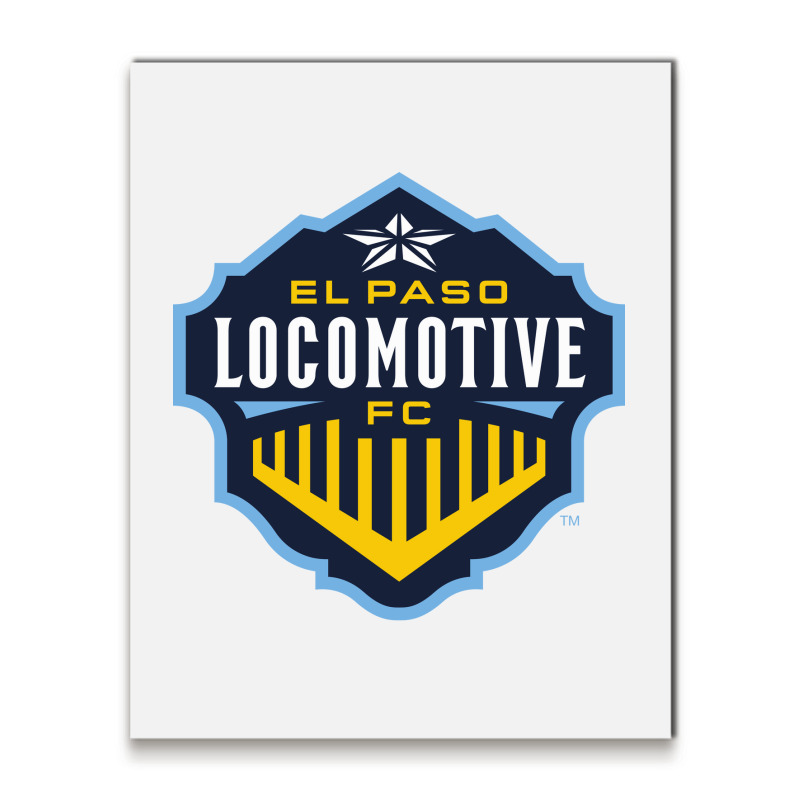 El Paso Locomotive Fc Metal Print Vertical | Artistshot