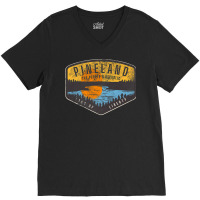 American Marauder Pineland Camping Premium T Shirt V-neck Tee | Artistshot