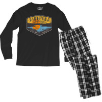 American Marauder Pineland Camping Premium T Shirt Men's Long Sleeve Pajama Set | Artistshot