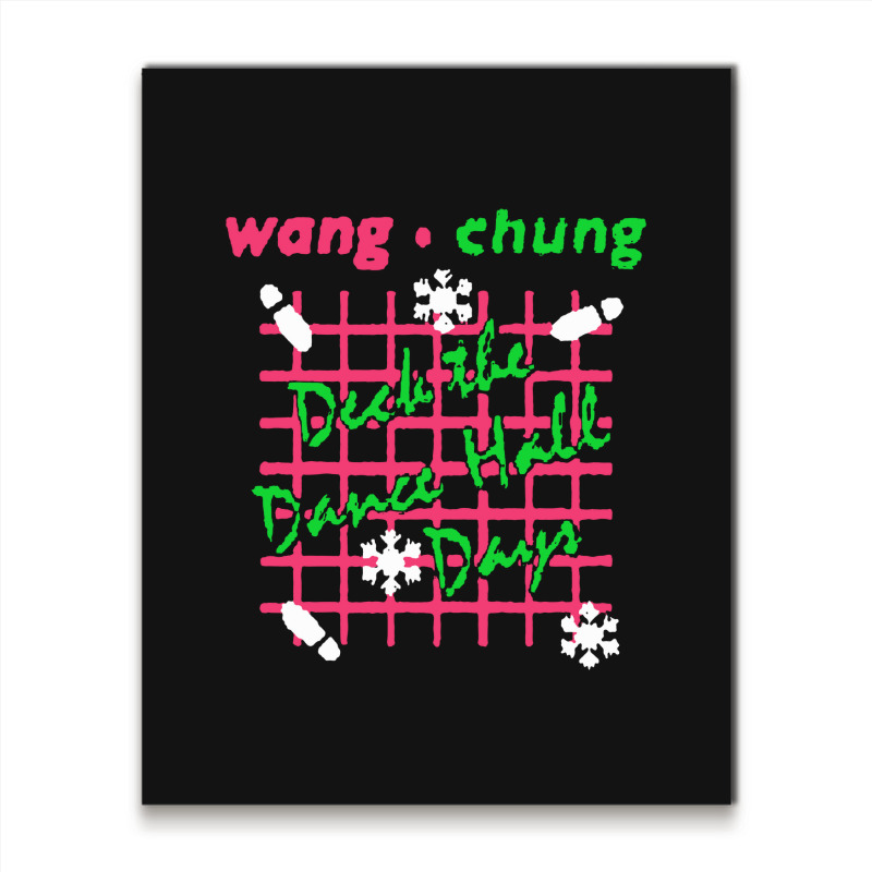 Deck The Dance Hall Days Wang Chung Metal Print Vertical | Artistshot