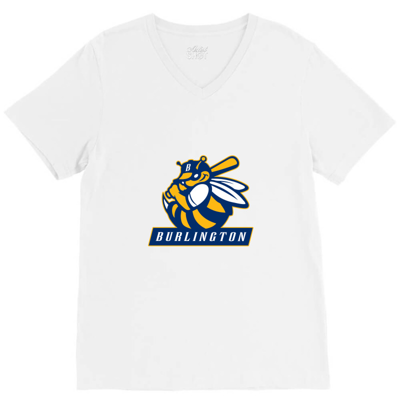 Burlington Bees T Shirts V-neck Tee | Artistshot