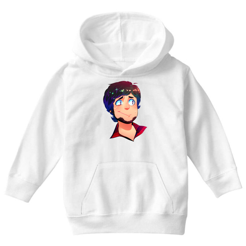 Jonathan Aryan Jafari Jontron Youth Hoodie by cm-arts | Artistshot