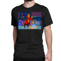 Devil Flanders The Simpsons Classic T-shirt | Artistshot