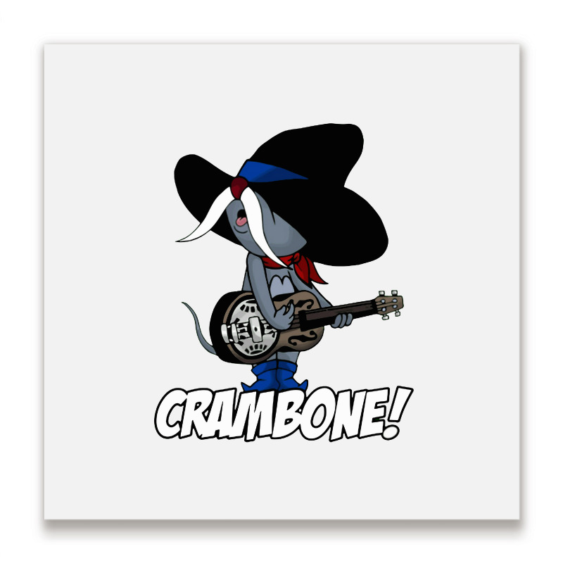 Uncle Pecos Crambone Metal Print Square | Artistshot