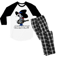 Uncle Pecos Crambone Men's 3/4 Sleeve Pajama Set | Artistshot