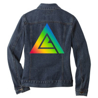 Amd Avid Audiovisual Identity Database Ladies Denim Jacket | Artistshot