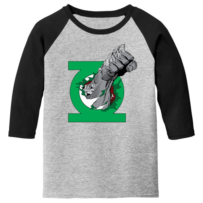 Doomsday Green Lantern,super Hero Youth 3/4 Sleeve | Artistshot