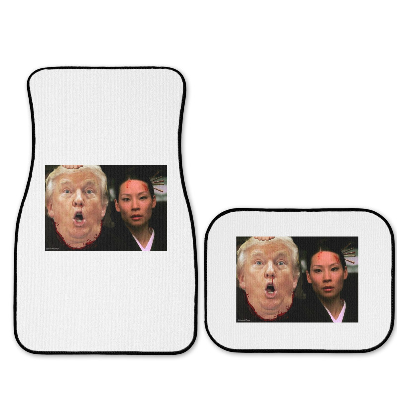 Trump Meets O Ren Ishii   Trump Full Set Car Mats | Artistshot