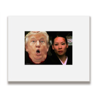 Trump Meets O Ren Ishii   Trump Metal Print Horizontal | Artistshot