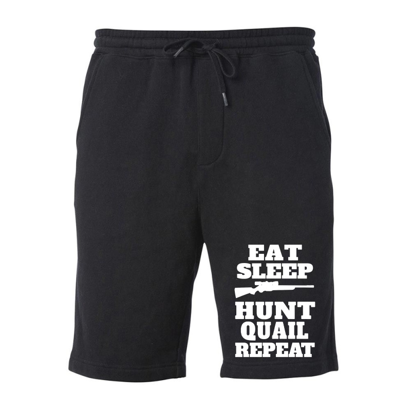 Funny Quail Hunting Fleece Short | Artistshot