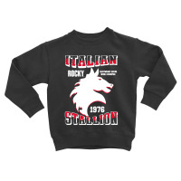 Italian Stallion World Champion Toddler Sweatshirt | Artistshot