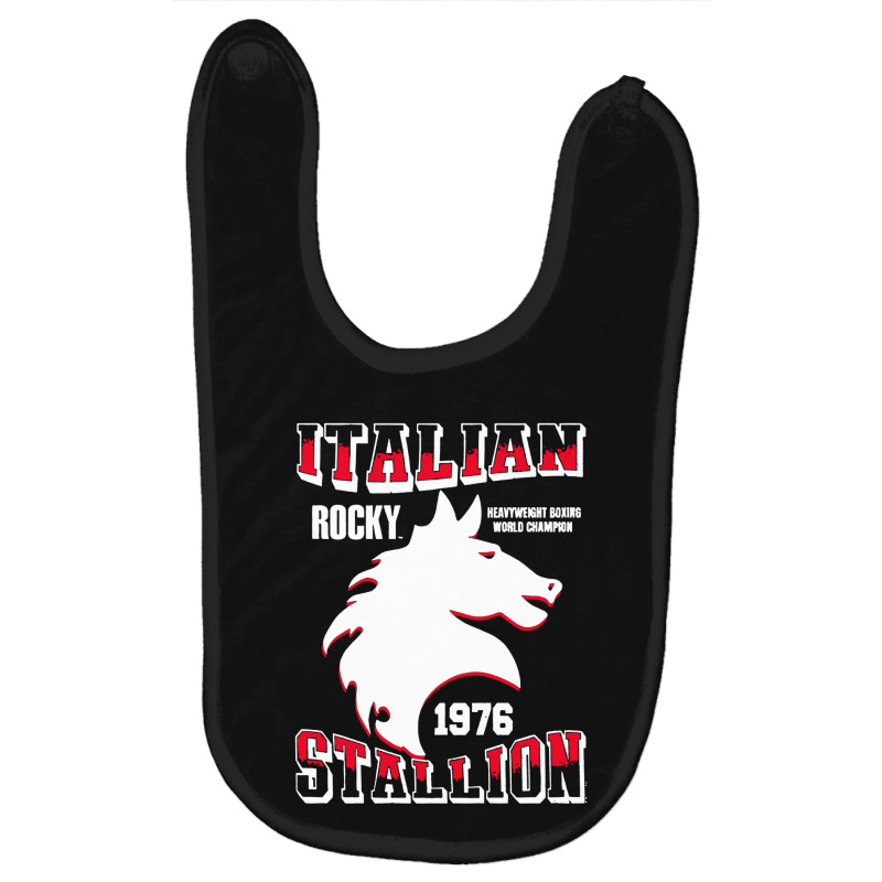 Italian Stallion World Champion Baby Bibs by LemonTees | Artistshot