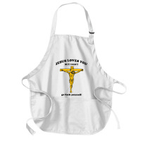 Trust Faith To Jesus Medium-length Apron | Artistshot