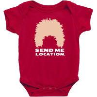 Send Me Location Khabib Baby Bodysuit | Artistshot