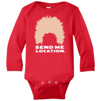 Send Me Location Khabib Long Sleeve Baby Bodysuit | Artistshot