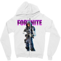 Arctic Intel Zipper Hoodie | Artistshot