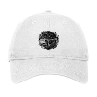 Skeleton Fish Flounder Adjustable Cap | Artistshot