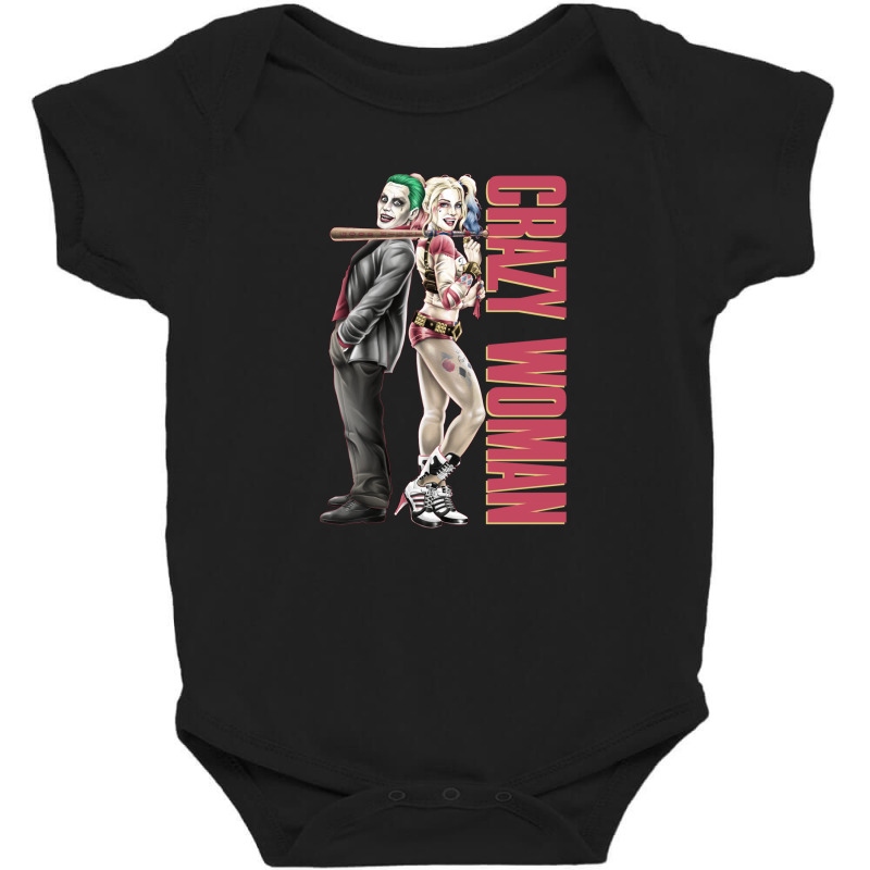 Crazy Woman Baby Bodysuit by Donald S Bell | Artistshot