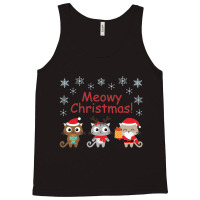 Gift Meowy Christmas Tank Top | Artistshot