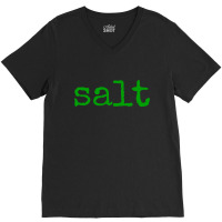 Salt   Funny Halloween Salt V-neck Tee | Artistshot