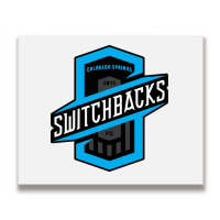 Colorado Springs Switchbacks Fc Metal Print Horizontal | Artistshot