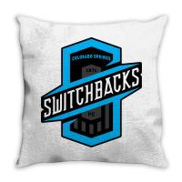 Colorado Springs Switchbacks Fc Throw Pillow | Artistshot