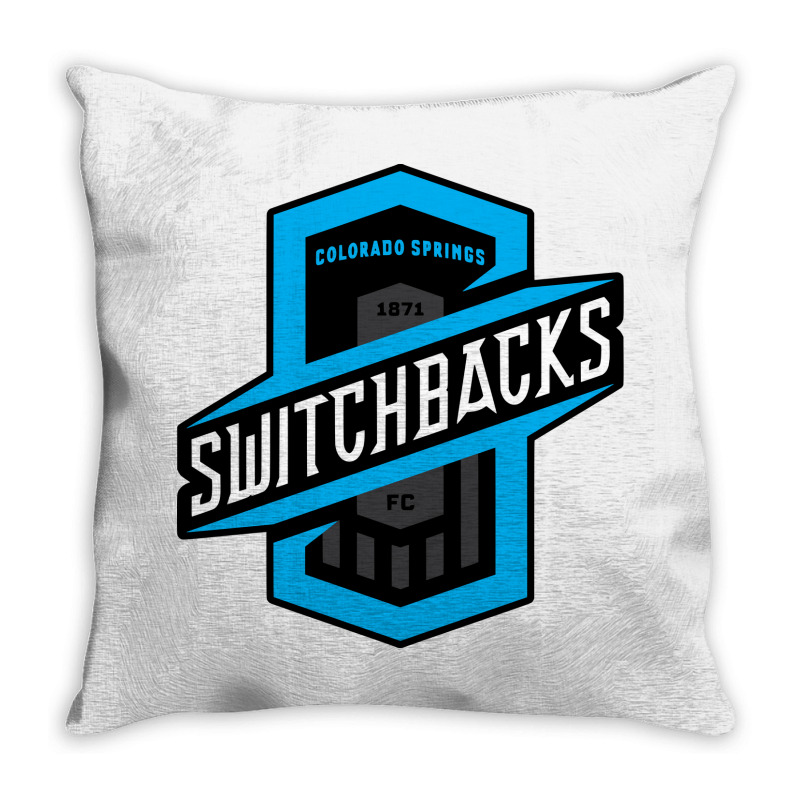 Colorado Springs Switchbacks Fc Throw Pillow | Artistshot