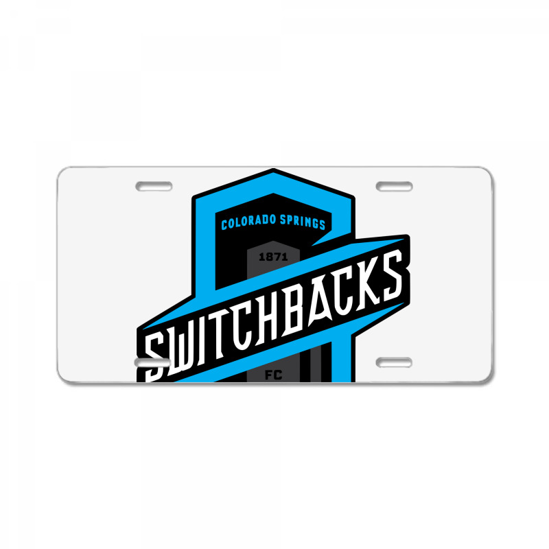 Colorado Springs Switchbacks Fc License Plate | Artistshot